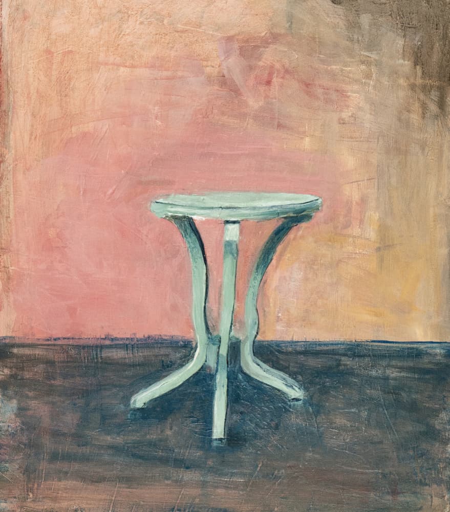 Elegant Pastel Table by Claire Lerner — canvas wall art