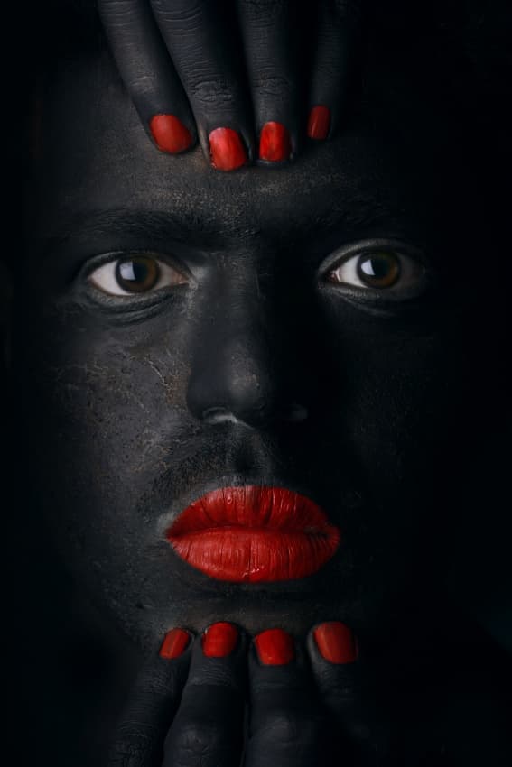 Bold Red Beauty by Hesham Alhumaid — canvas wall art