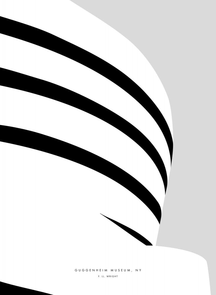 Modern Spiral Architecture by Rosana Laiz Blursbyai — canvas wall art