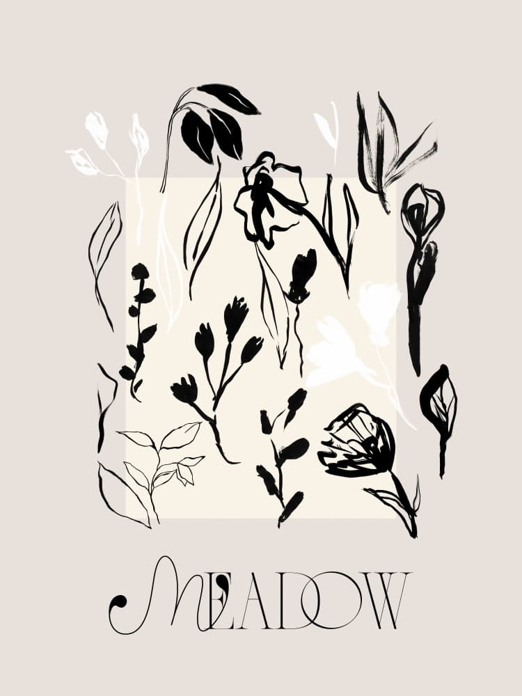 Botanical Whispers by Treechild — canvas wall art