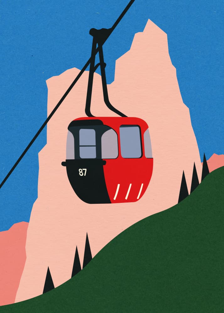 Allgäu Alps by Rosi Feist — canvas wall art