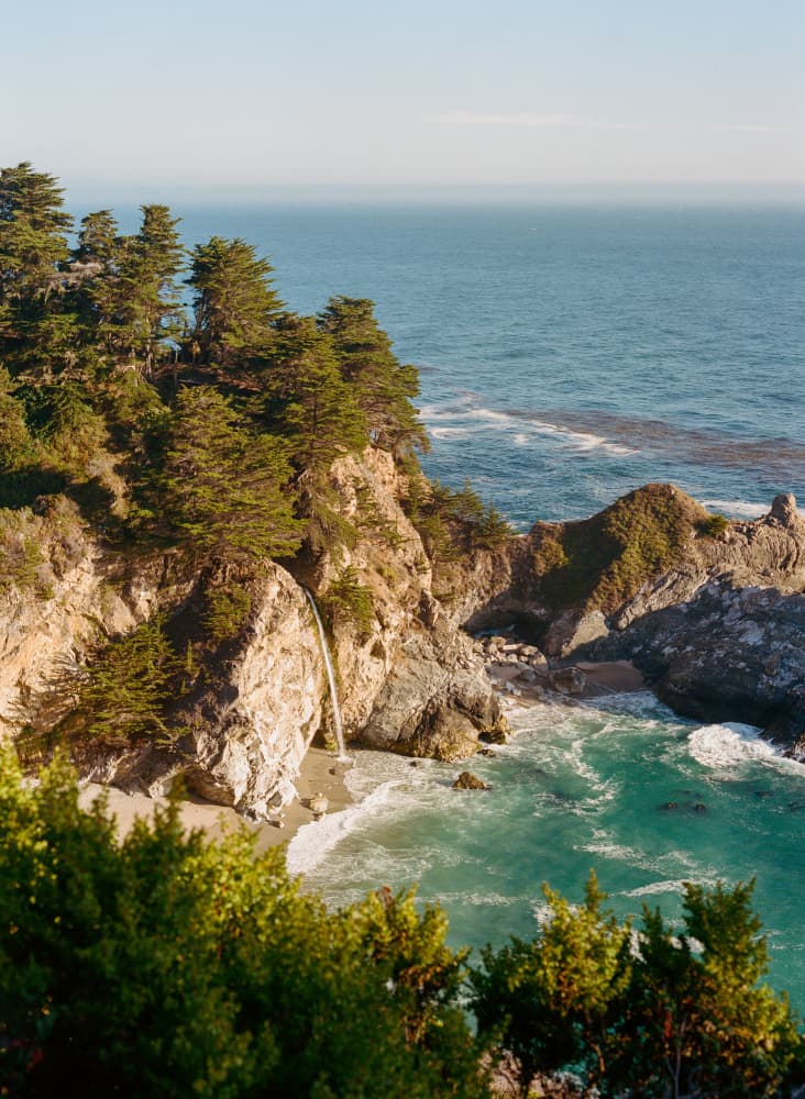 Waterfall Beach Cove by Bethany Young — canvas wall art