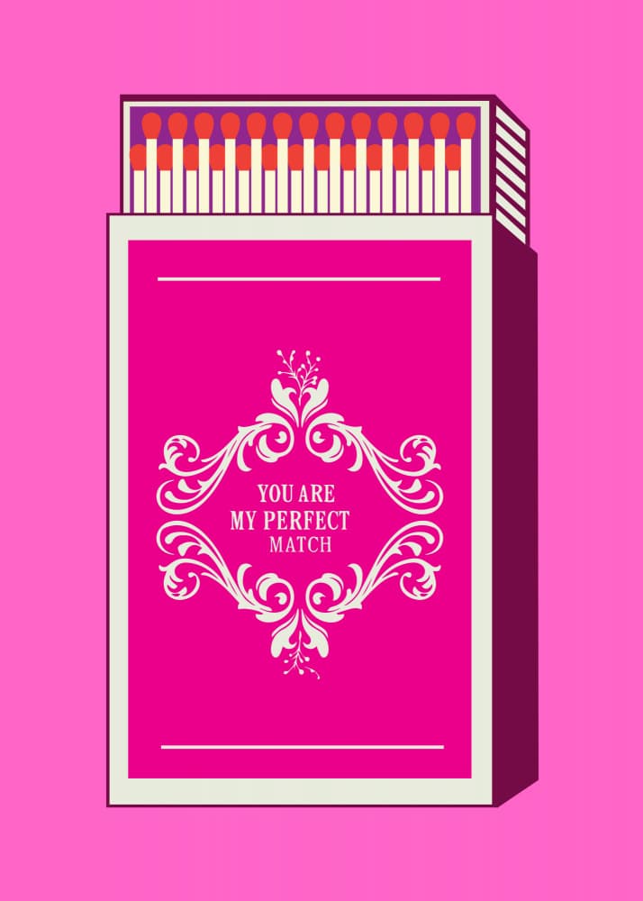 My Perfect Match by Andreas Magnusson — canvas wall art