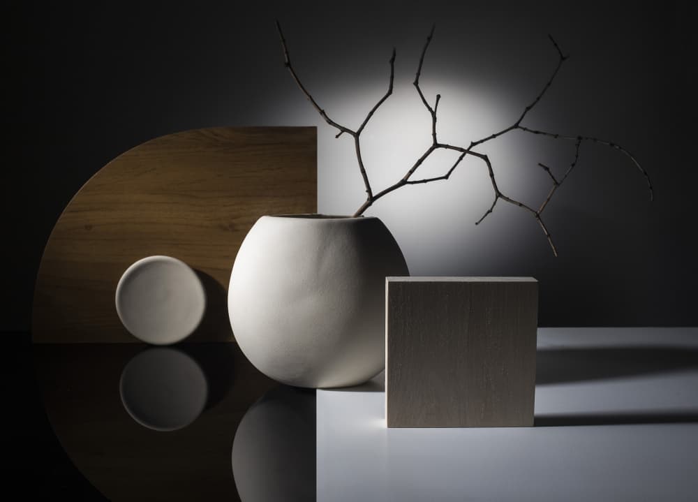 Modern Still Life Shapes by Evgeniy Popov — canvas wall art