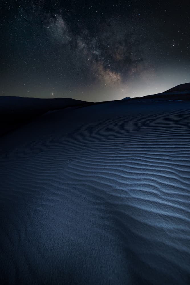 Milky Way Desert Night by Tsuneya Fujii — canvas wall art
