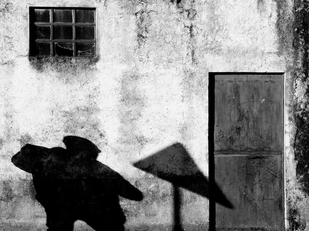 Shadows on a Wall by Miguel Silva — canvas wall art