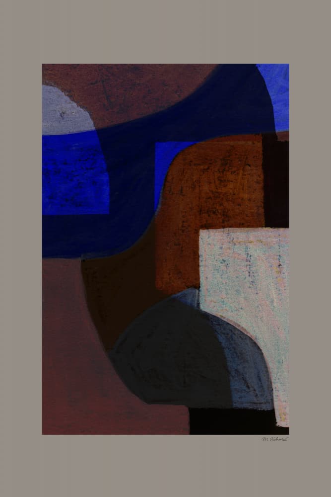 Chalks and Shapes 7 by Mareike Böhmer — canvas wall art