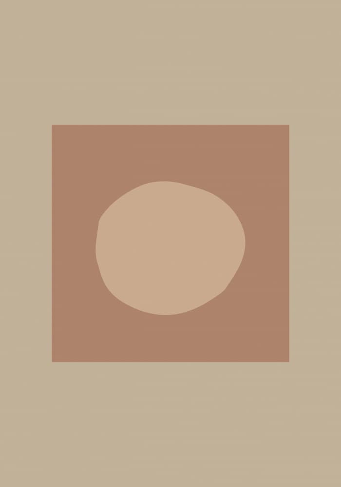 Abstract Earth Shapes by Pictufy Studio — canvas wall art