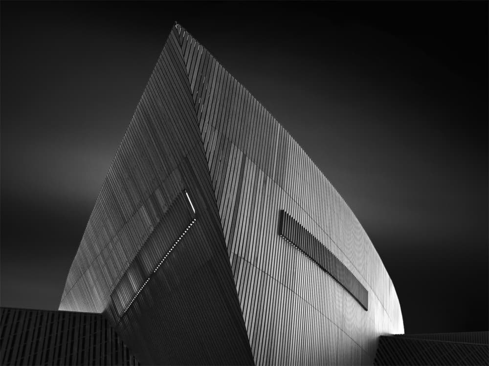 Sleek Urban Architecture by Jef Van den Houte — canvas wall art