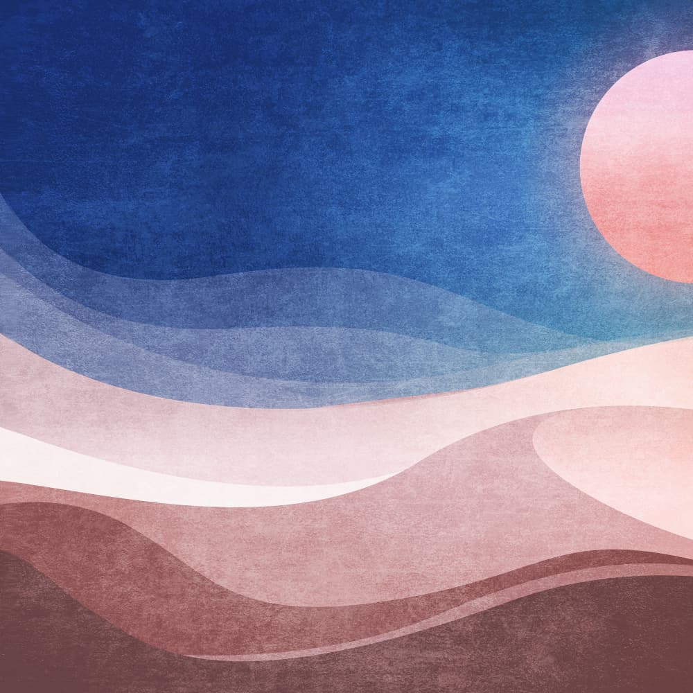 Lunar Horizons by Emel Tunaboylu — canvas wall art