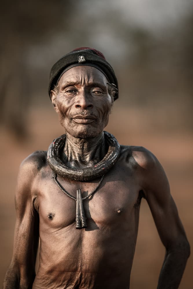 Dignified Tribal Elder by Trevor Cole — canvas wall art