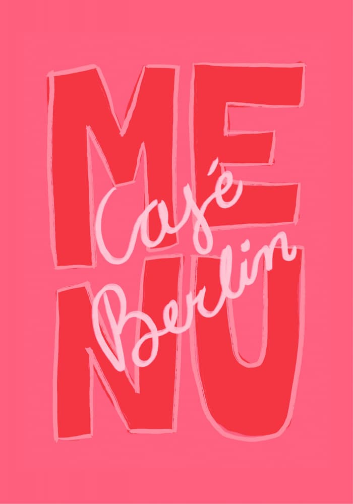 Café Berlin Vibes by Athene Fritsch — canvas wall art