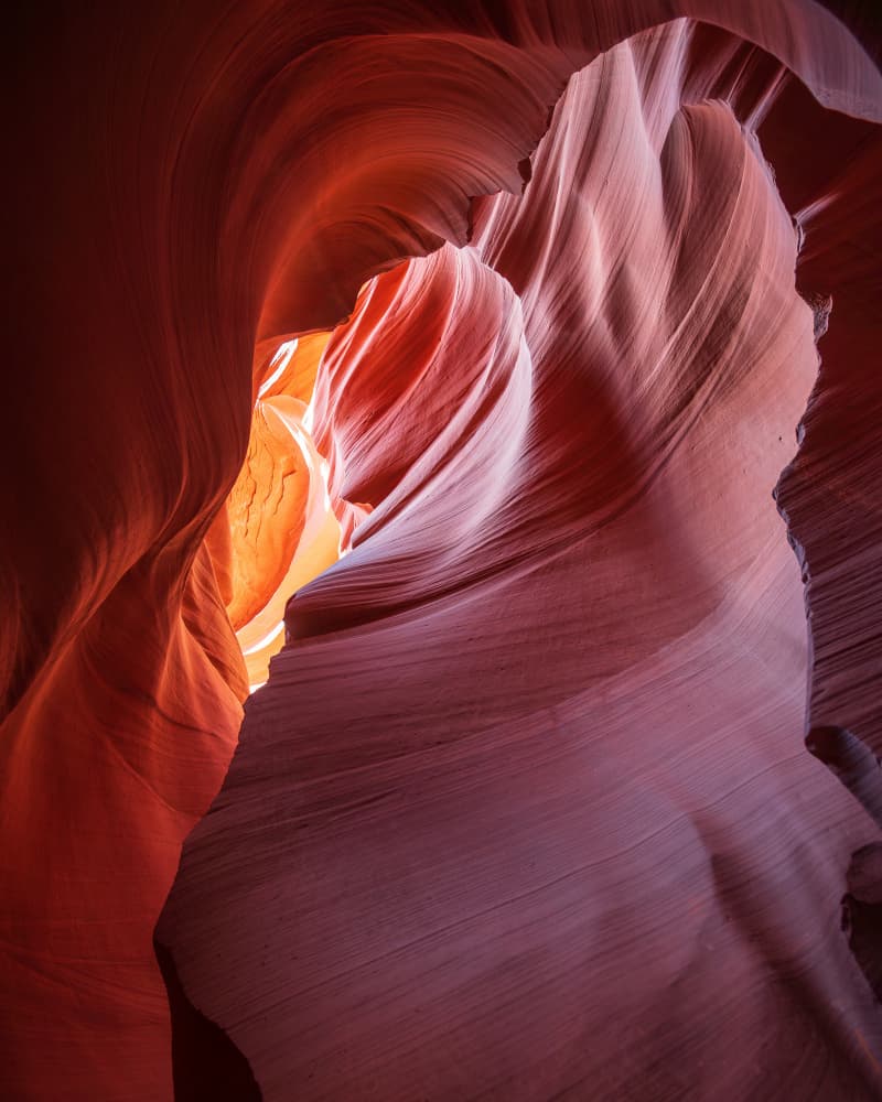 Glowing Slot Canyon by Syed Iqbal — canvas wall art