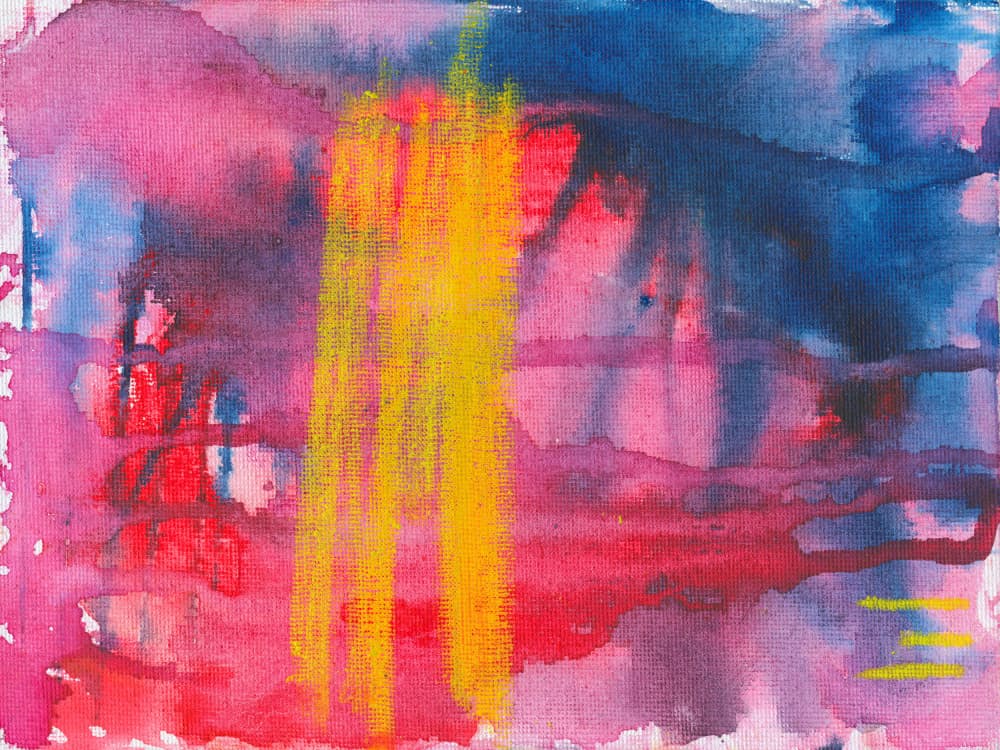 Vibrant Abstract Hues by Olivia Joy StClaire — canvas wall art