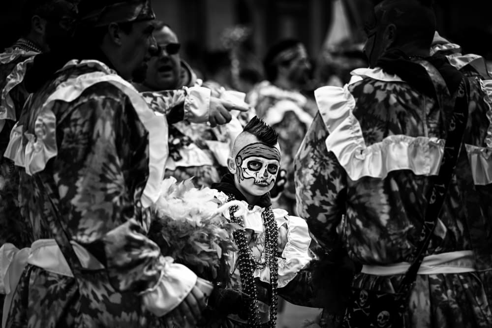 A Young Mummer by Rob Li — canvas wall art