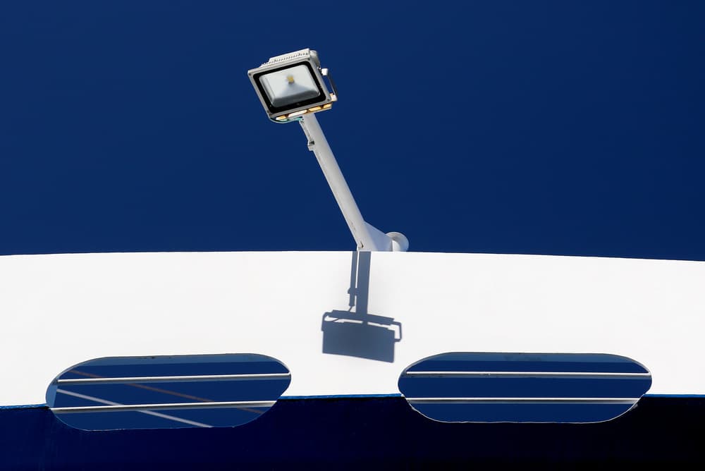 Clean Nautical Spotlight by Hans-Wolfgang Hawerkamp — canvas wall art