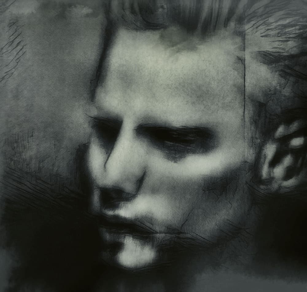 Brooding Man Sketch by Dalibor Davidovic — canvas wall art