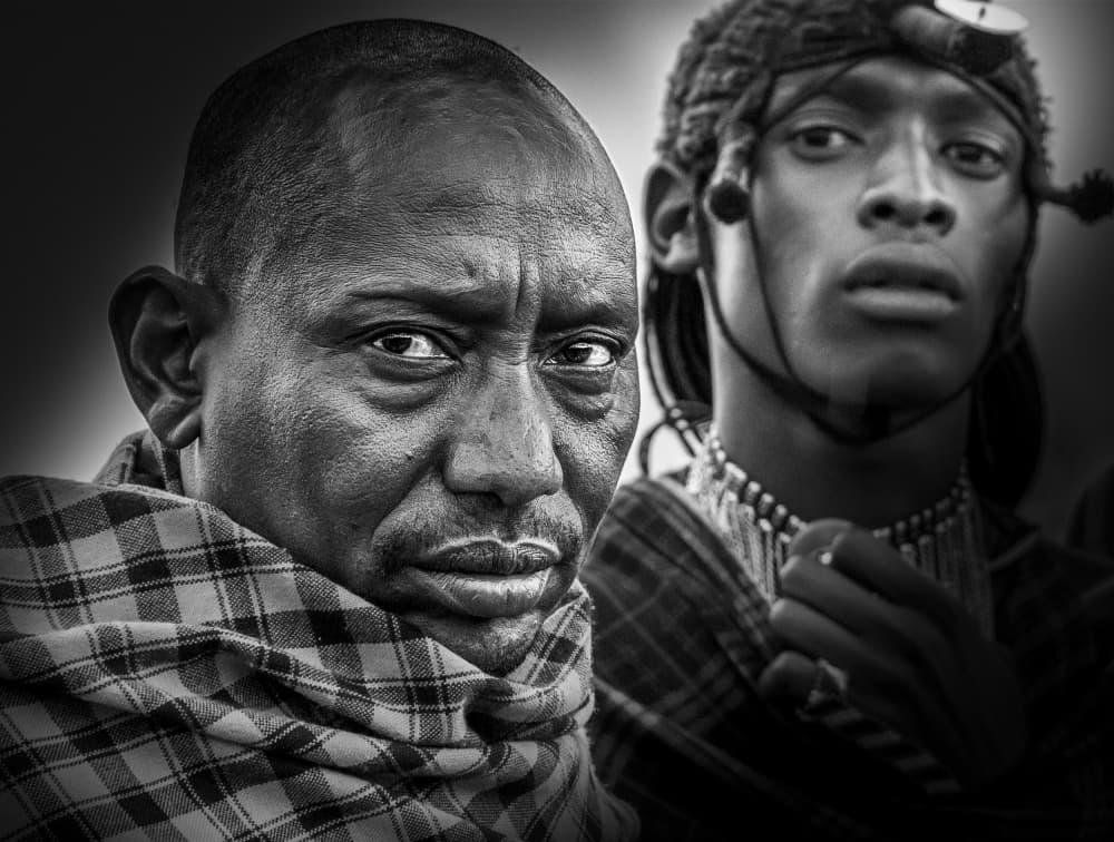 Powerful African Portraits by Anita Singh — canvas wall art