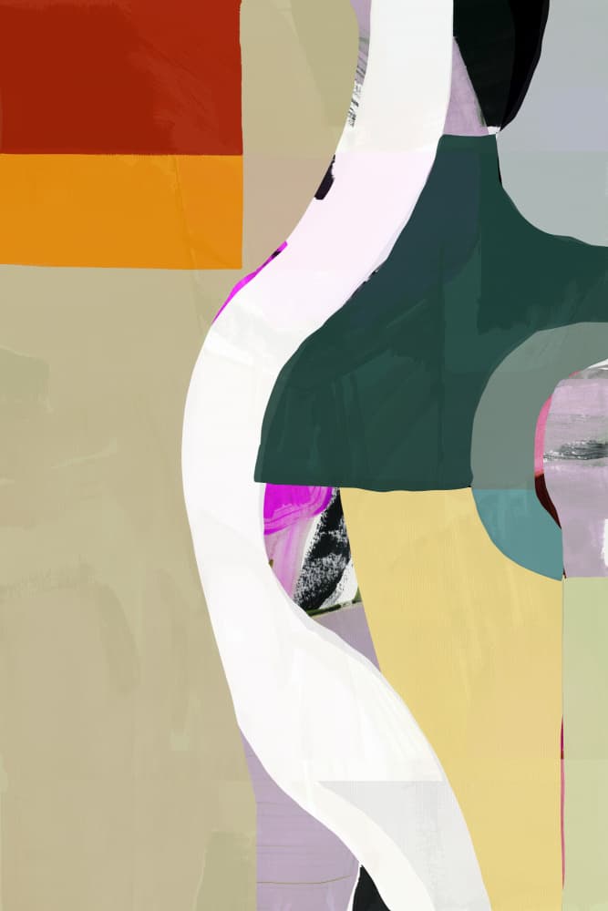 Dynamic Abstract Forms by cartissi — canvas wall art