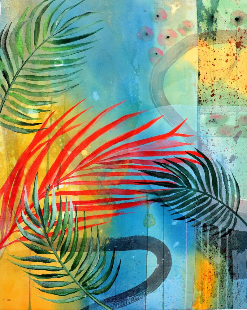 tree by POOVI ART — canvas wall art