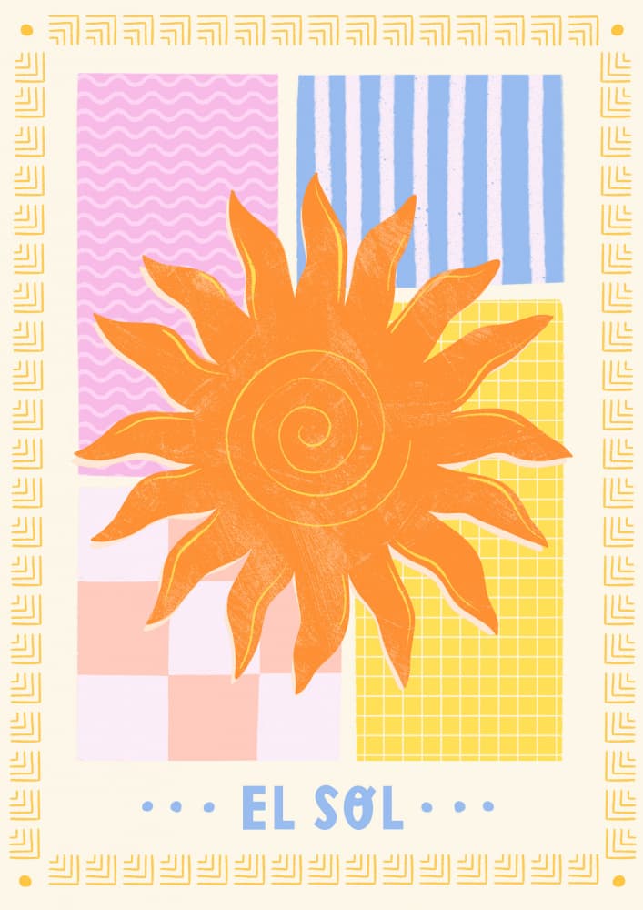 El Sol by Melissa Donne — canvas wall art