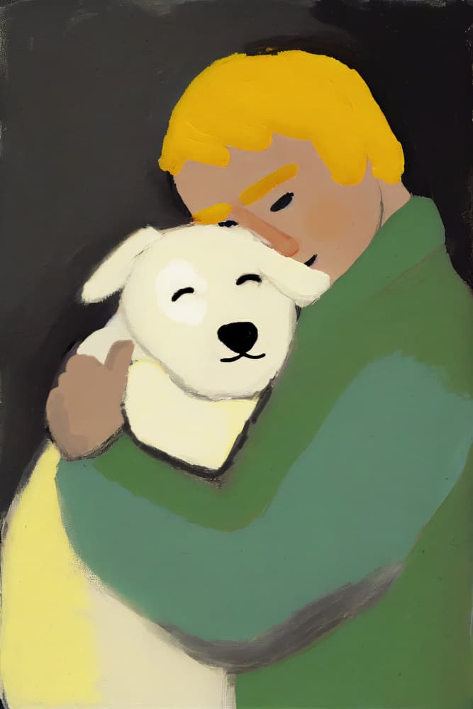 Warm Embrace by Treechild — canvas wall art