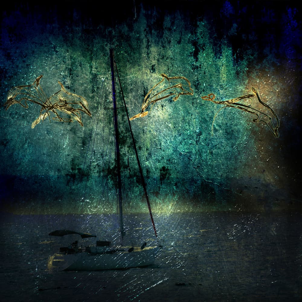 Mysterious Ocean Sail by Rachel Pansky — canvas wall art