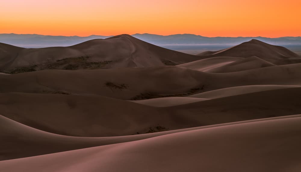 Golden Hour Dunes by Andreas Agazzi — canvas wall art