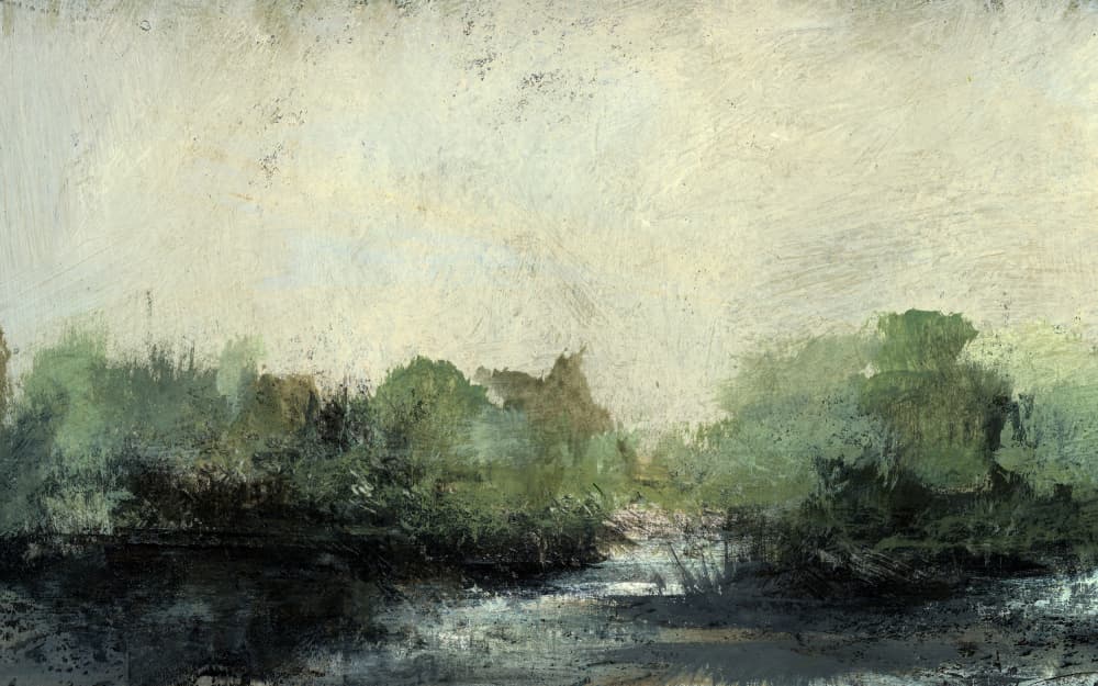 Forest Stream by Dan Hobday — canvas wall art