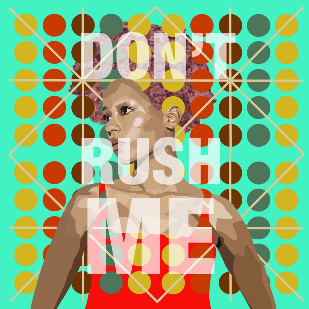 Don't Rush ME by Lynnda Rakos — canvas wall art