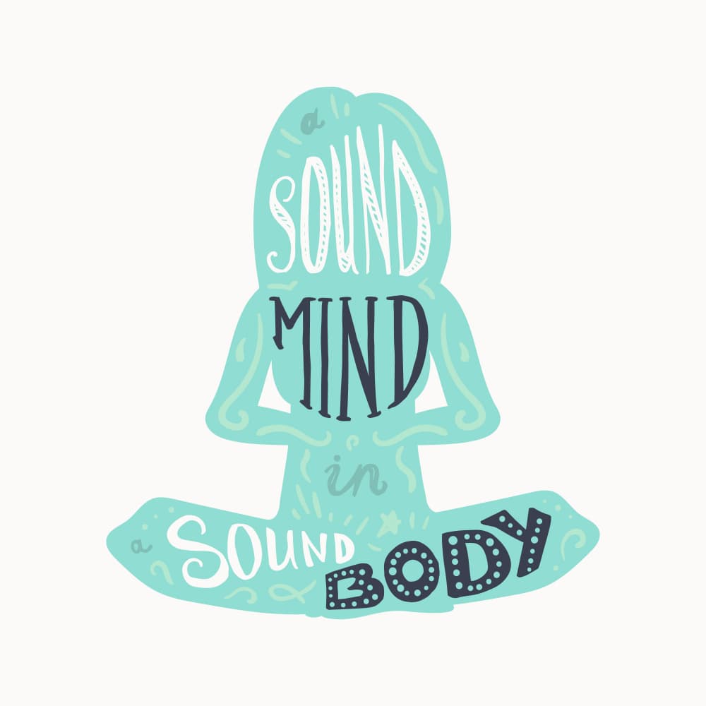 Sound Mind Sound Body Yoga by Marika Barsrsind — canvas wall art