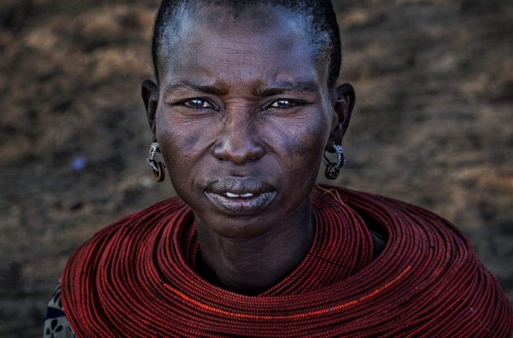Direct African Gaze by Joxe Inazio Kuesta Garmendia — canvas wall art
