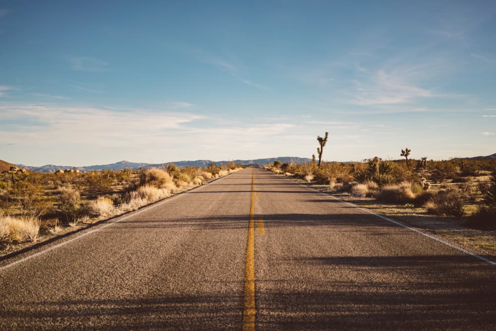 Open Desert Road by Bethany Young — canvas wall art