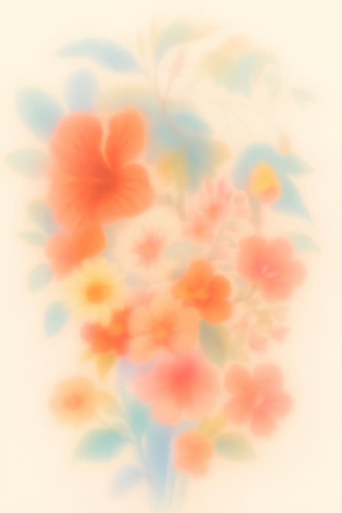 Soft Pastel Blooms by Frida Floral Studio — canvas wall art