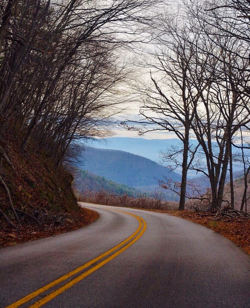 Winding Mountain Road by Del Mundo Imagery — canvas wall art