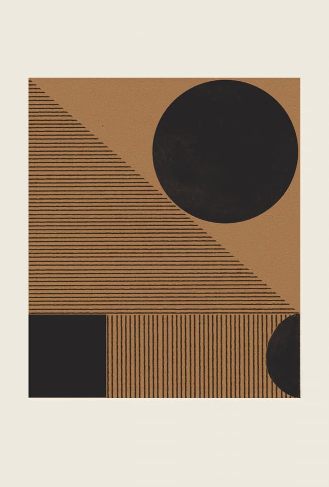 Geometric Harmony by THE MIUUS STUDIO — canvas wall art