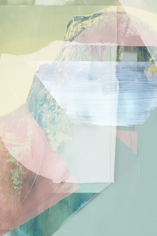 Soft Abstract Landscape by Gemma Bardot — canvas wall art