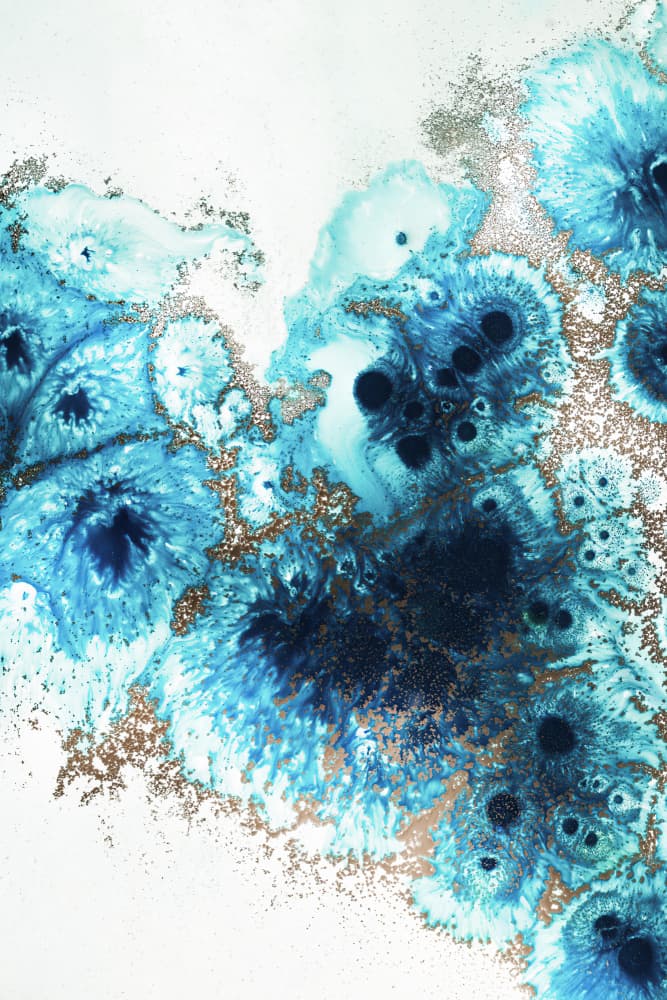 Aqua Aurora  2upscaled Cgi 13287w 2 by Petra Meikle de Vlas — canvas wall art