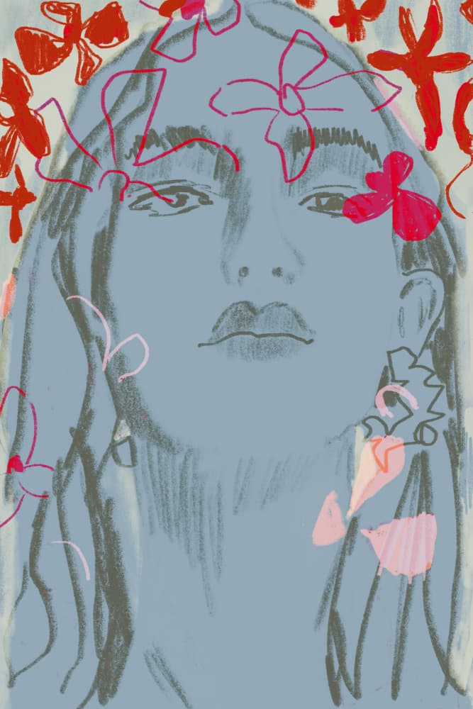 Portrait  No.18 by Beate Tubach — canvas wall art