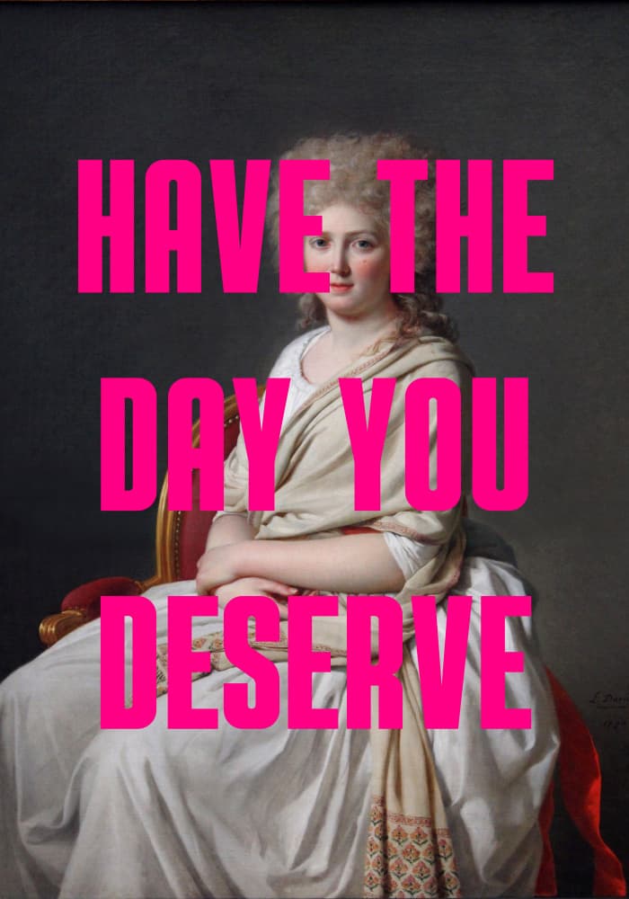 Regal Day's Message by Athene Fritsch — canvas wall art