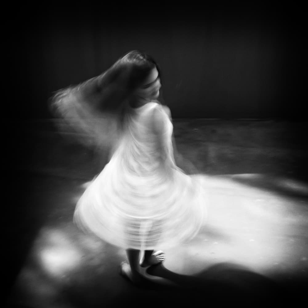 Graceful Ethereal Dance by Roswitha Schleicher-Schwarz — canvas wall art