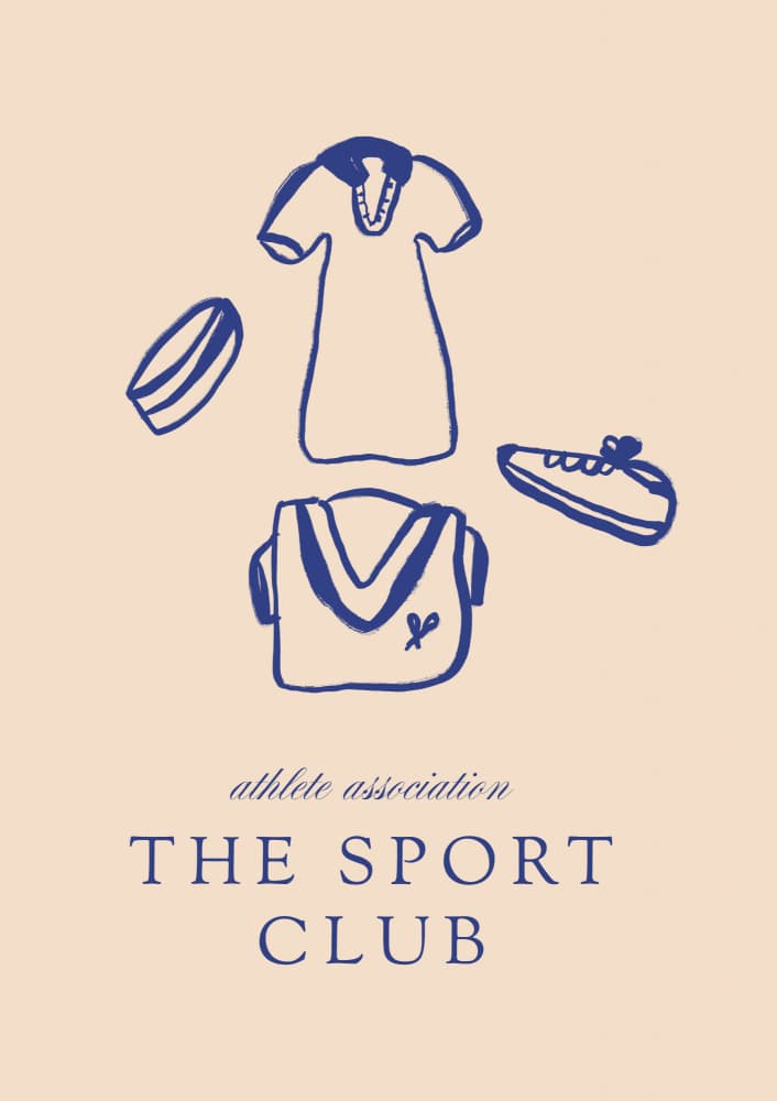Thesportclub by Treechild — canvas wall art