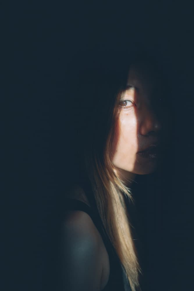 Enigmatic Light Portrait by h112o1 — canvas wall art