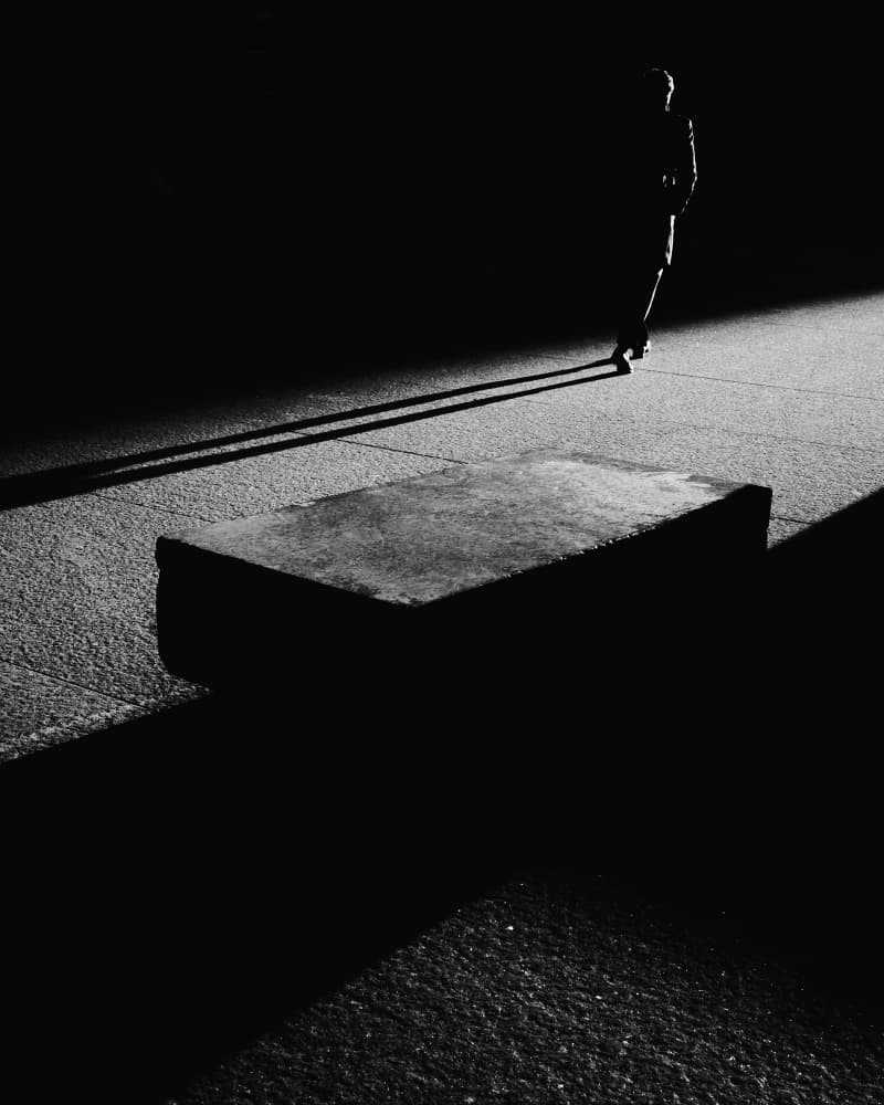 Long Shadow Walk by Katsuhiro Kojima — canvas wall art