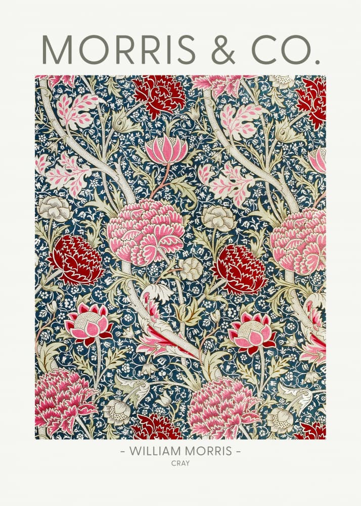 Cray by William Morris — canvas wall art