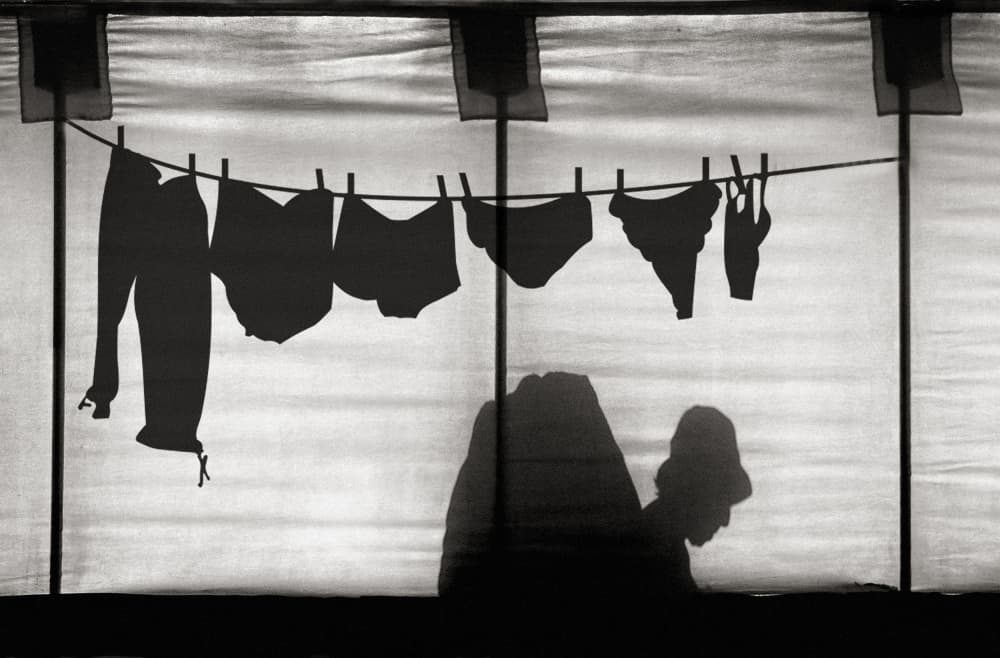 Laundry Day Shadows by Yvette Depaepe — canvas wall art