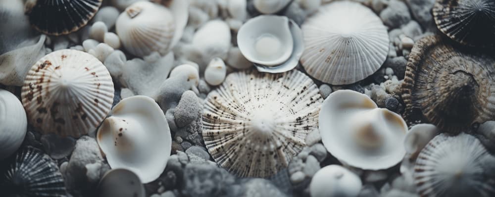 Seashell Symphony by Treechild — canvas wall art