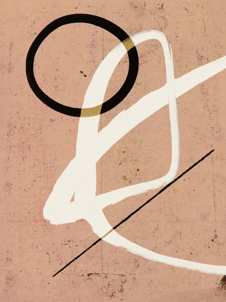 Abstract Paths by Treechild — canvas wall art