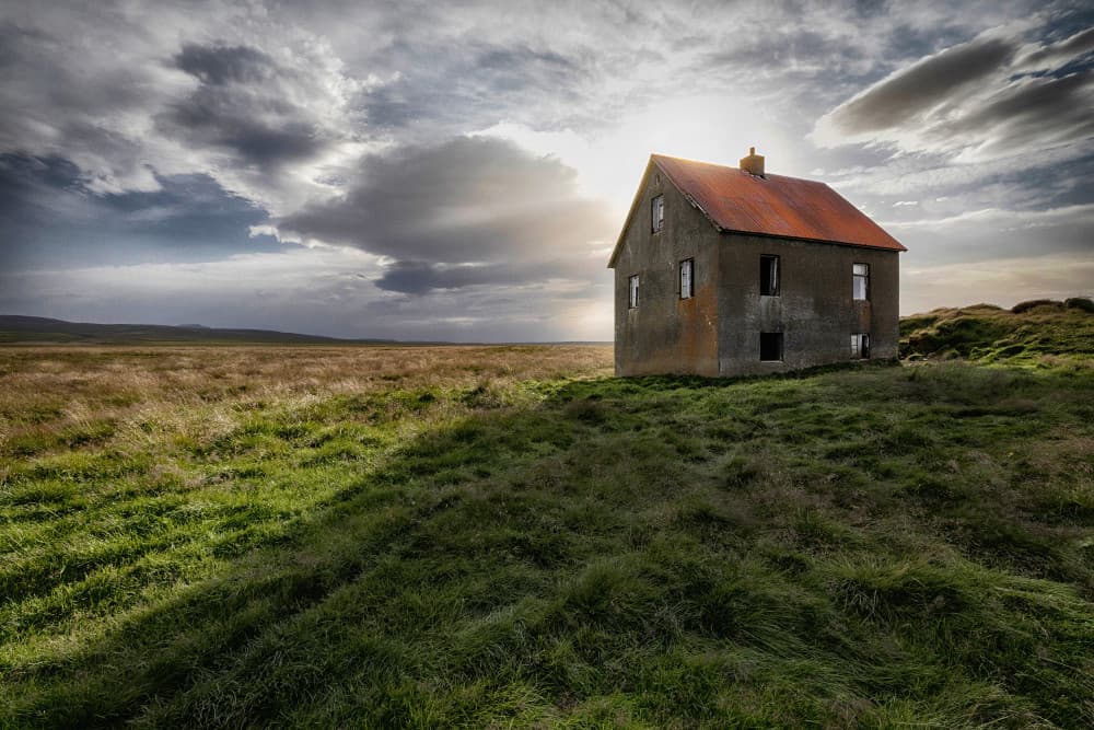 Abandoned Rural House by Þorsteinn H. Ingibergsson — canvas wall art