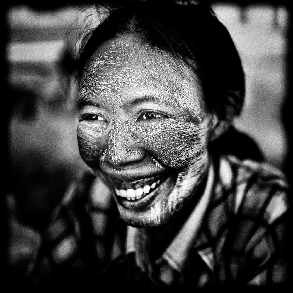 Joyful Burmese Smile by txules — canvas wall art